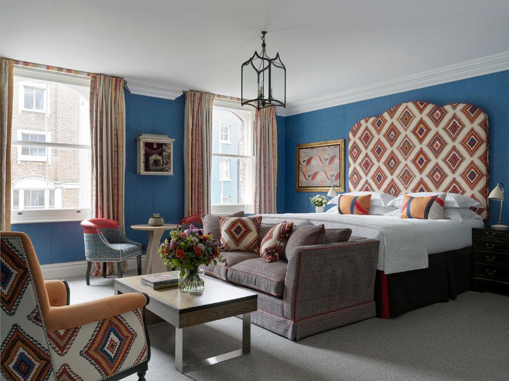 Charlotte Street Hotel, Firmdale Hotels room