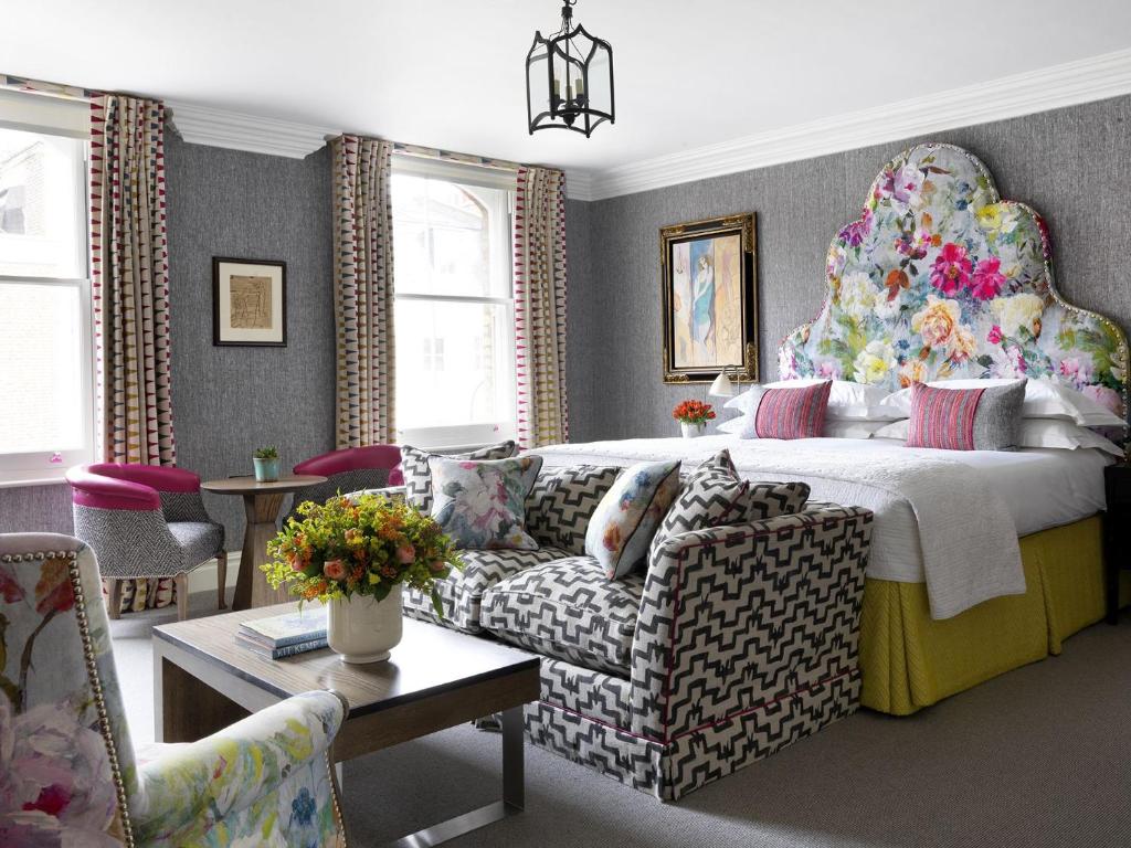Charlotte Street Hotel, Firmdale Hotels room