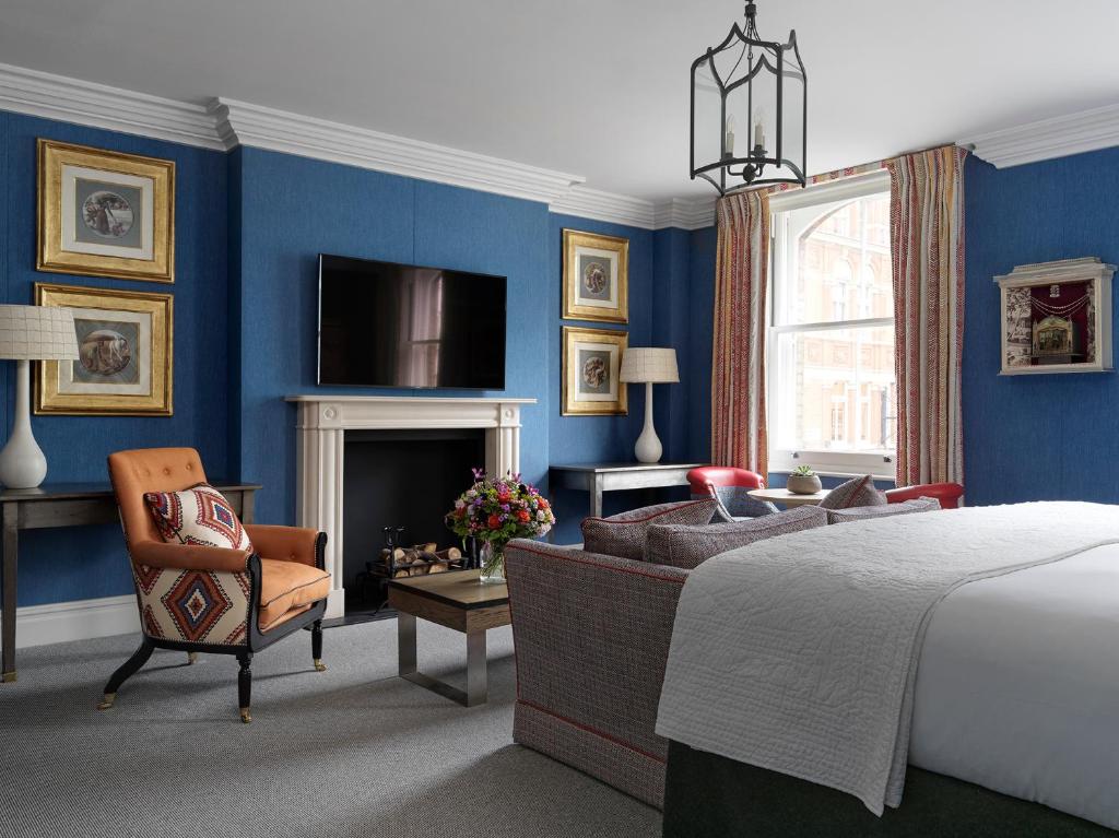 Charlotte Street Hotel, Firmdale Hotels room