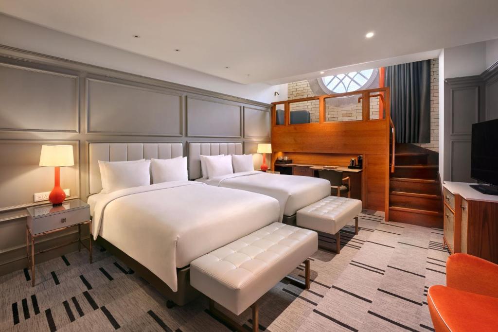 Family Loft with Two Double Beds